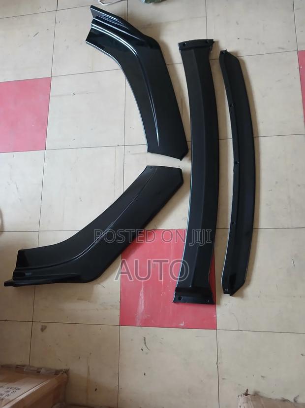 Universal Black Front Bumper Lip – Sport Splitter Body Kit
