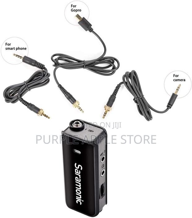 Saramonic Premium Lavalier Microphone With 2 Channel Audio Mixer - thumbnail 3