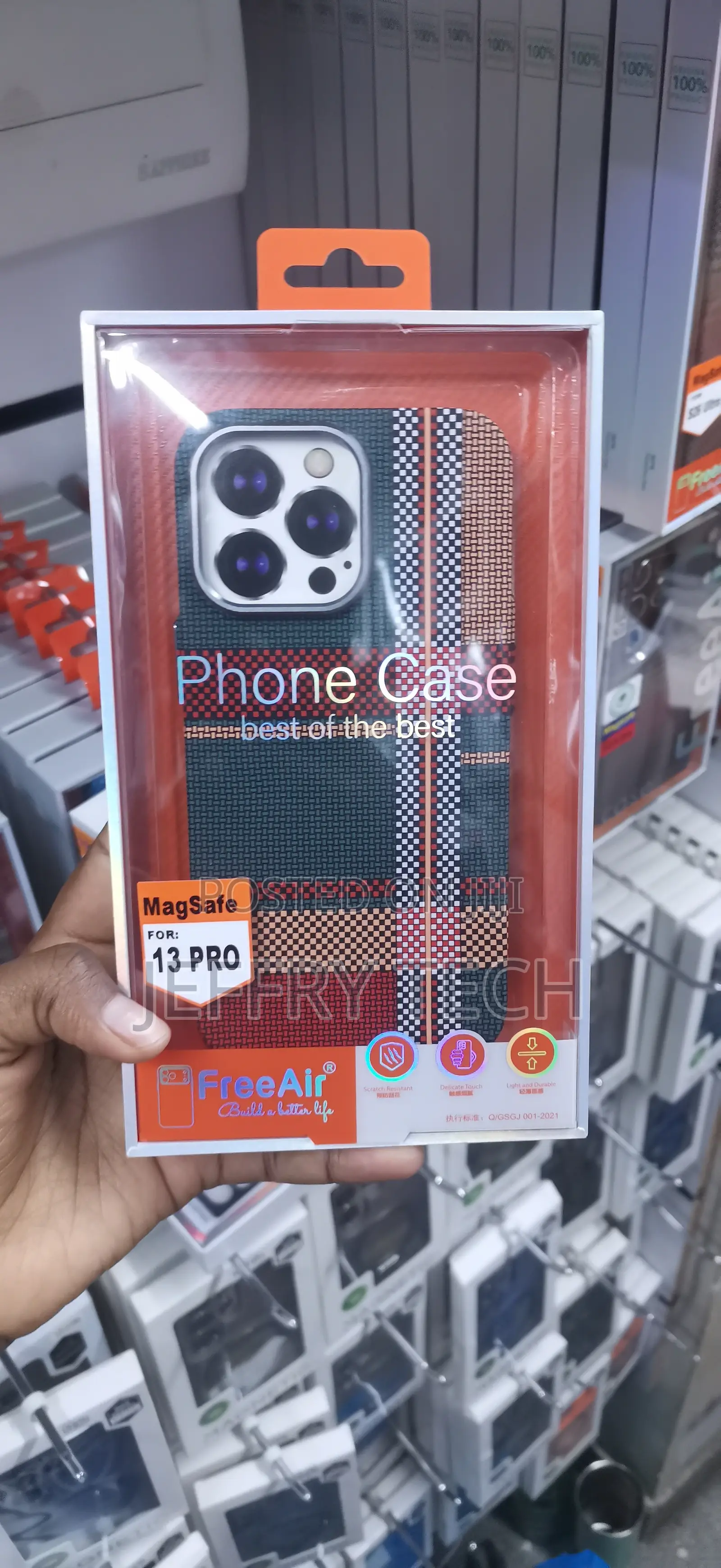 Freeair Magsafe-Compatible Case Designed for the iPhone 13 Pro