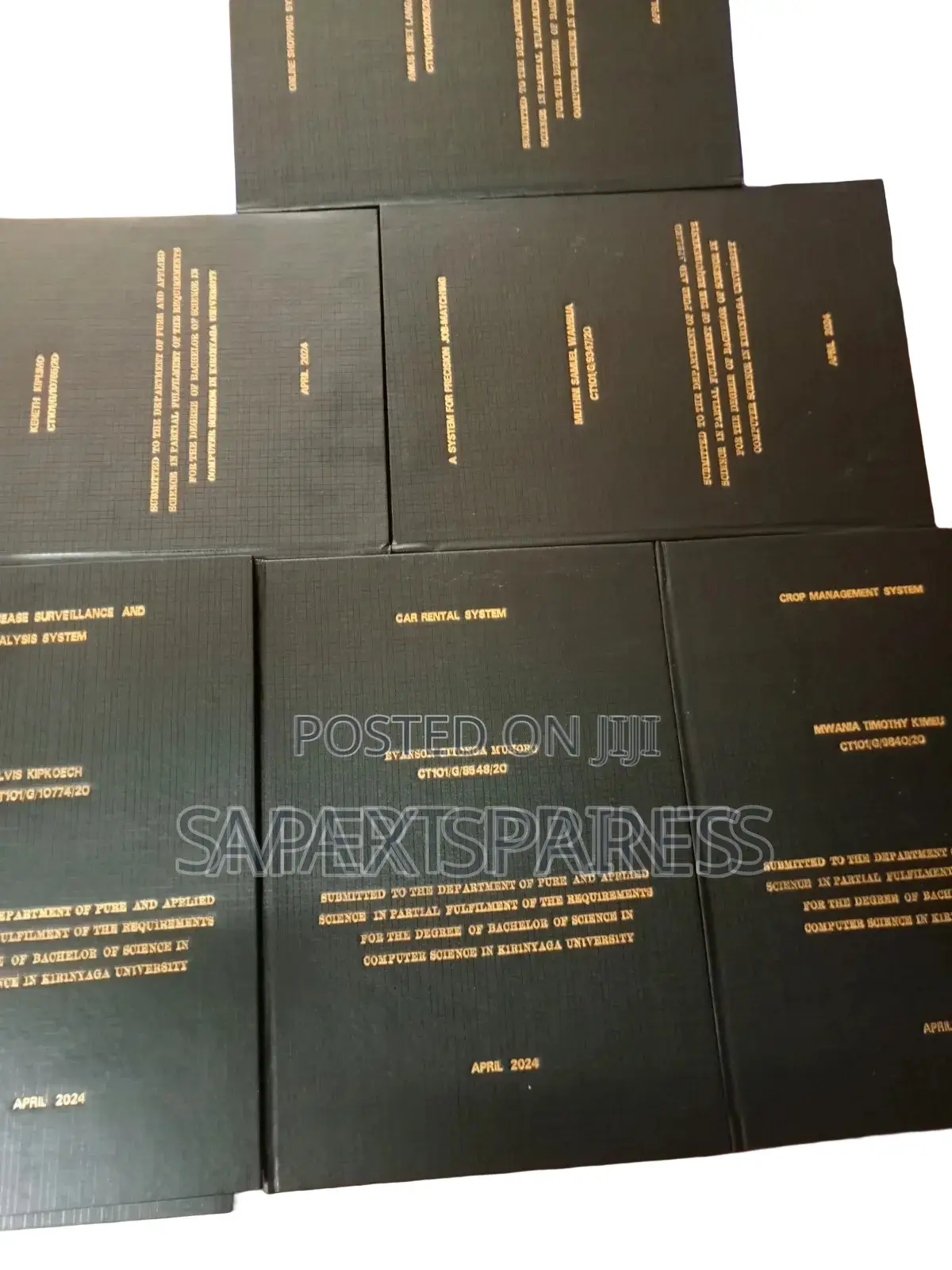 Hard Cover Book Binding Available