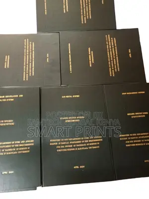 Hard Cover Book Binding Available