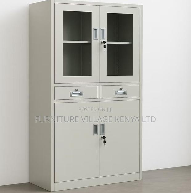 Executive 2-Door Cabinet With Lockers