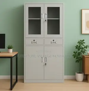 Executive 2-Door Cabinet With Lockers