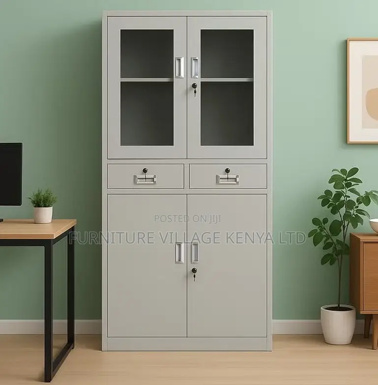 Executive 2-Door Cabinet With Lockers