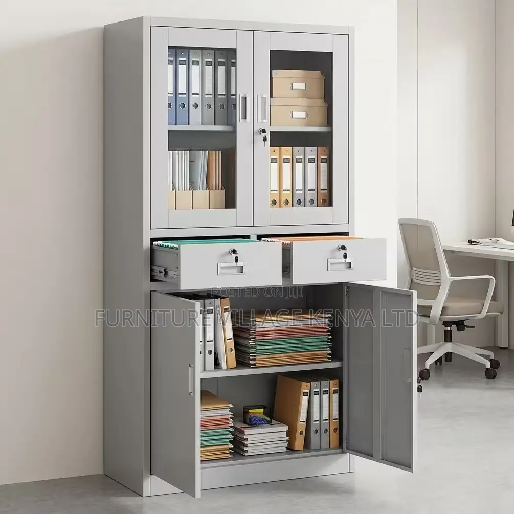 Executive 2-Door Cabinet With Lockers