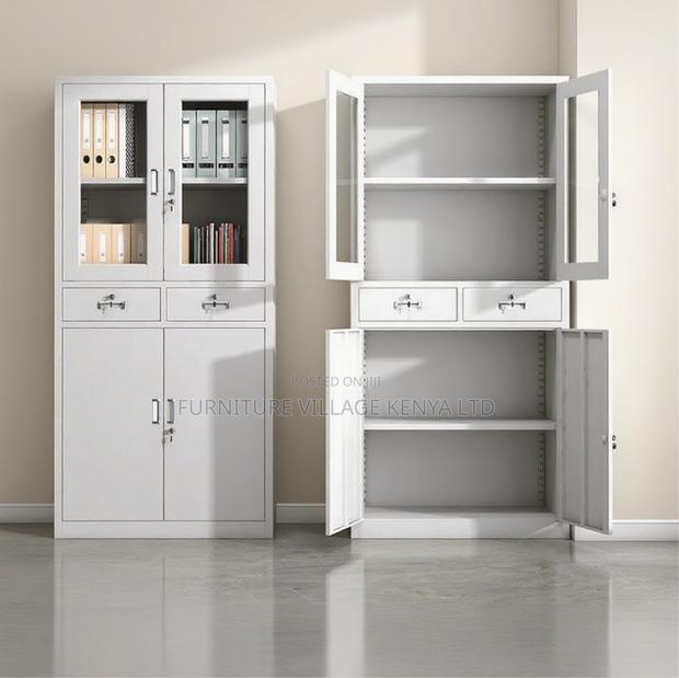 Executive 2-Door Cabinet With Lockers - thumbnail 6