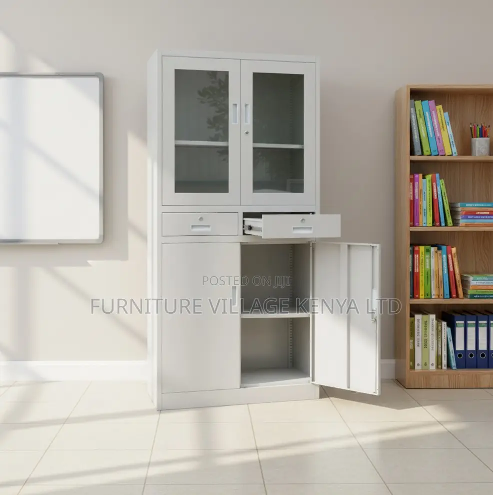 Executive 2-Door Cabinet With Lockers