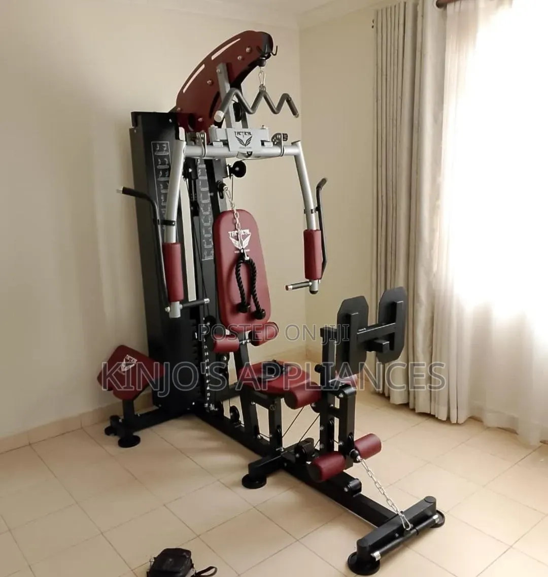 Tactical 2station Multigym With a Leg Press