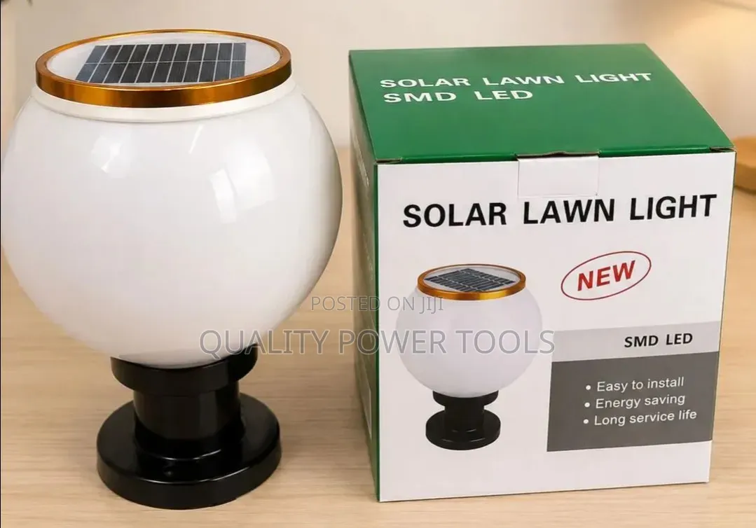 Solar Garden Lamp Led Ball Lawn Light Featuring