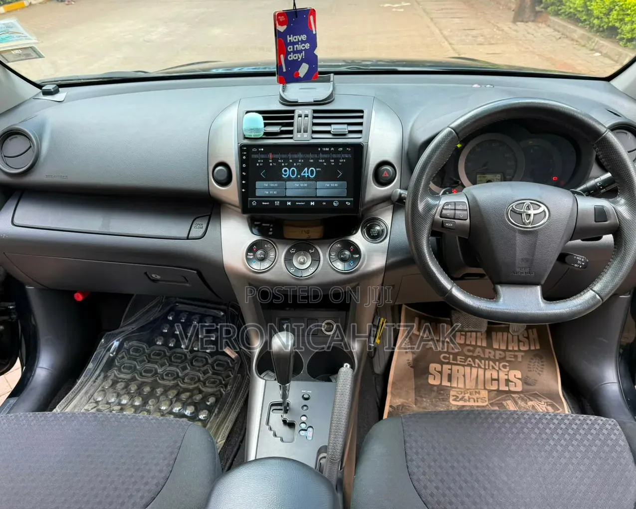 Toyota Vanguard 2012 Black