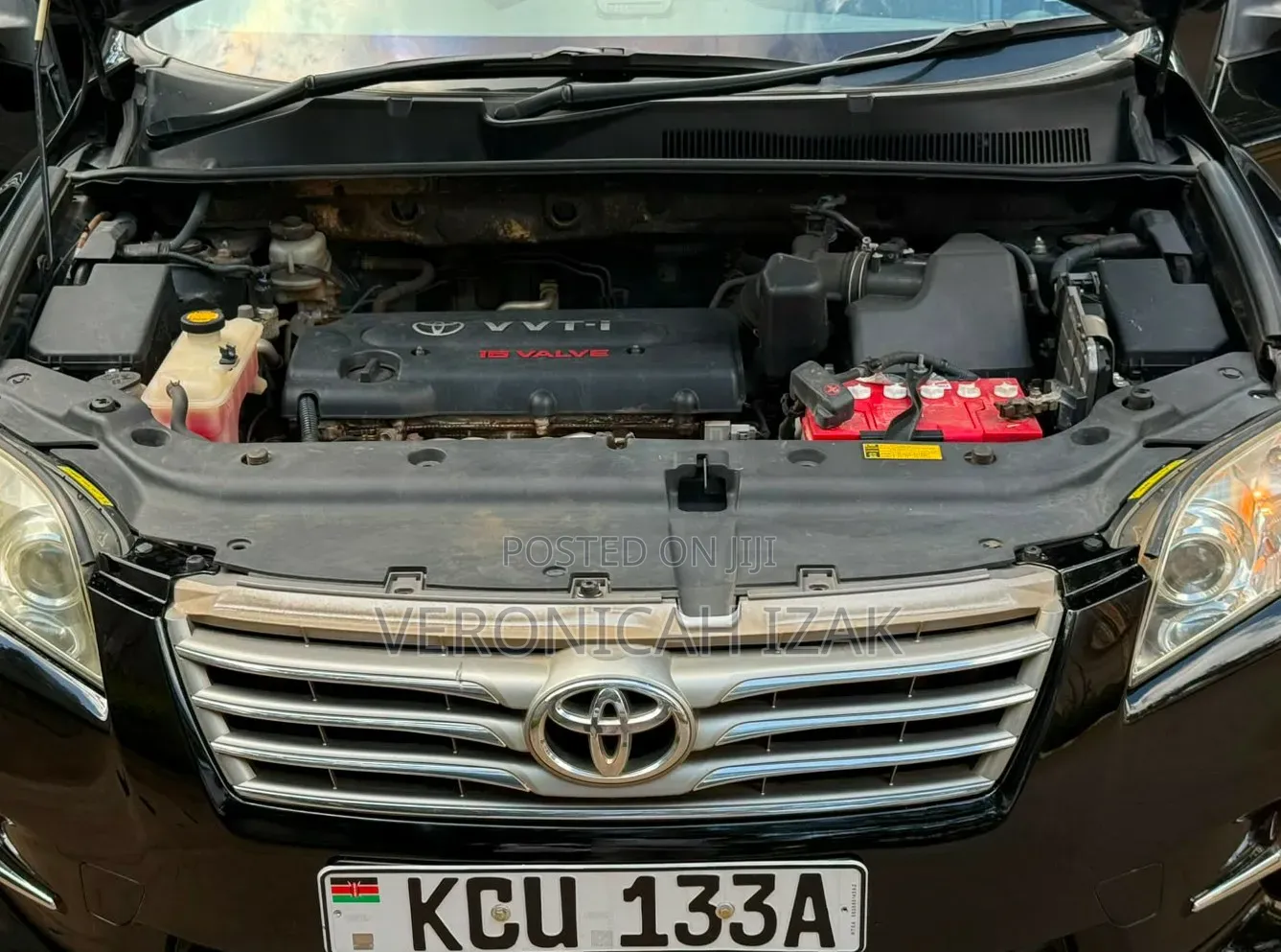 Toyota Vanguard 2012 Black