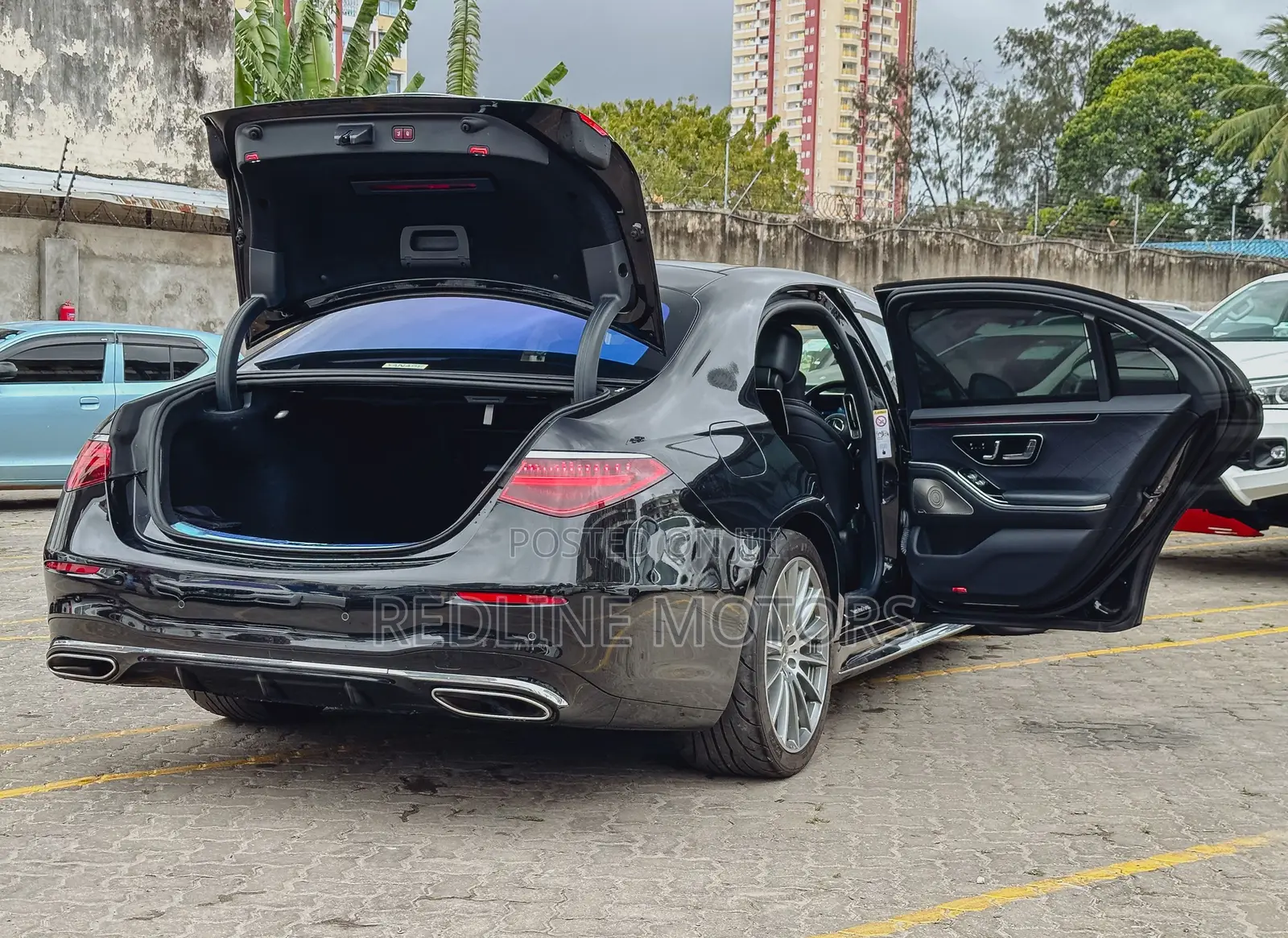 Mercedes-Benz S-Class S 500 4MATIC 2021 Matt Black