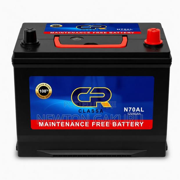 N70 80ah Gr Car Battery