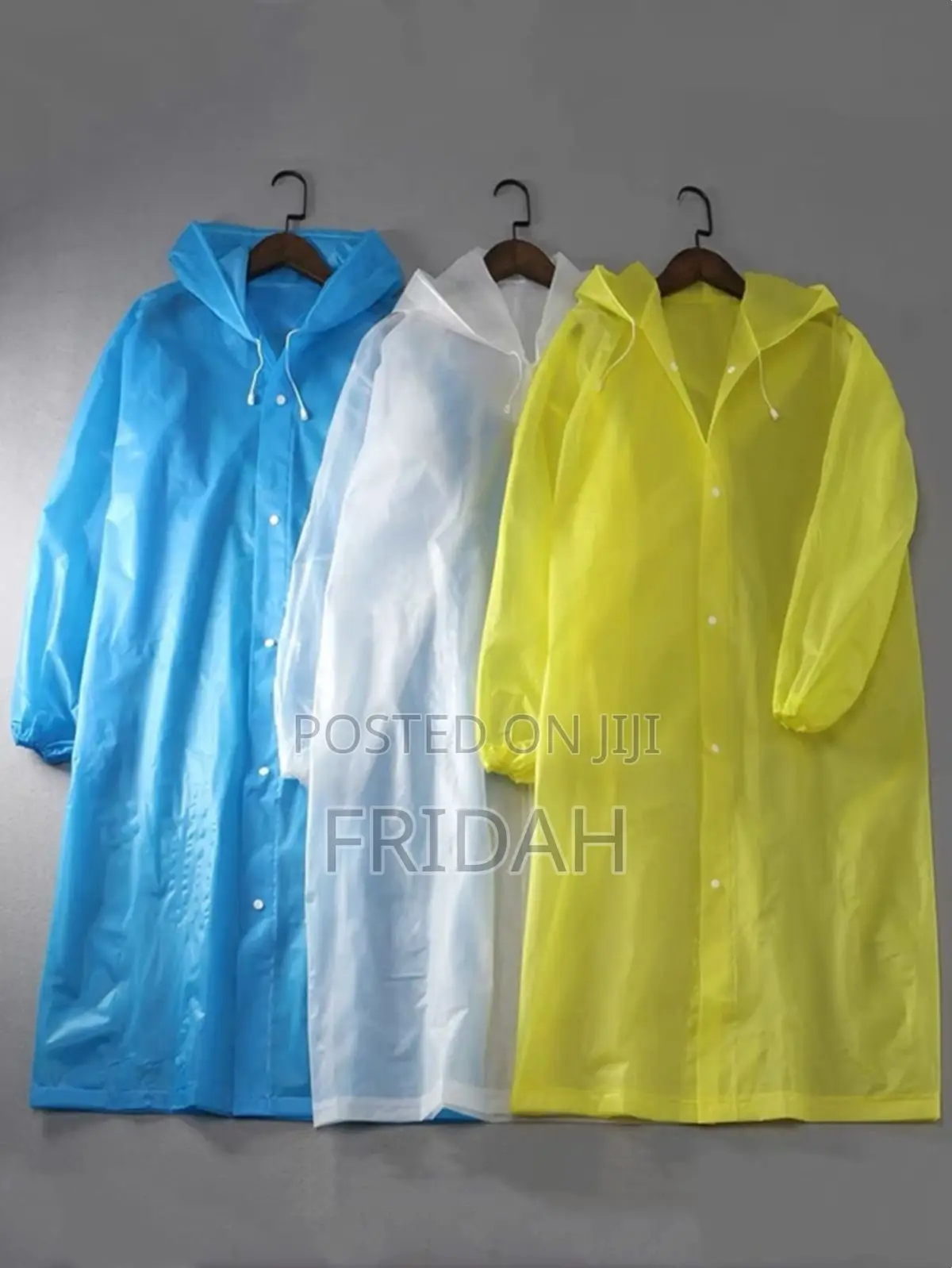 Reusable Coloured Poncho