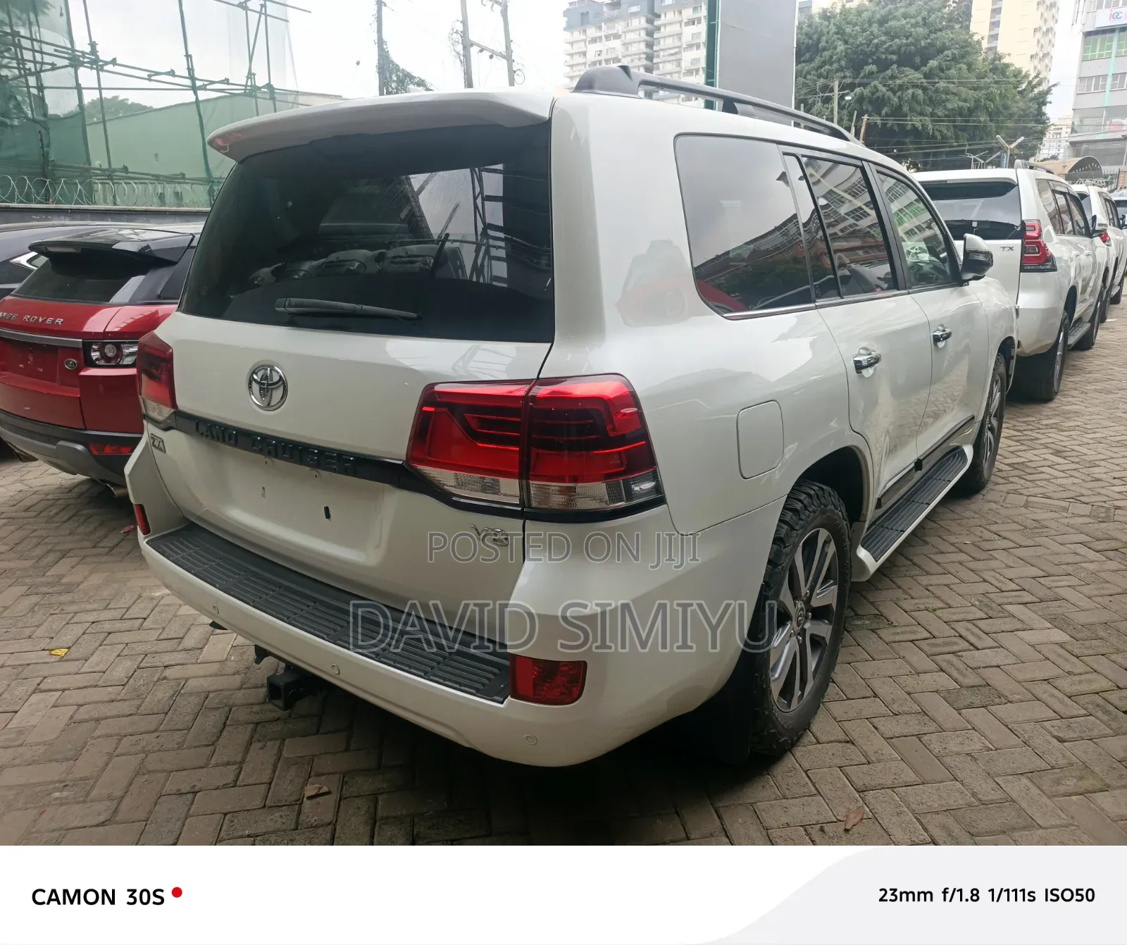 Toyota Land Cruiser 2016 Silver