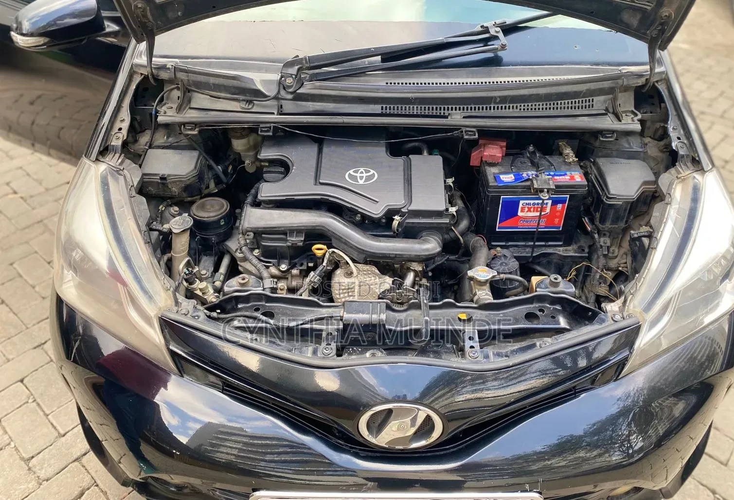 Toyota Vitz 2014 Black