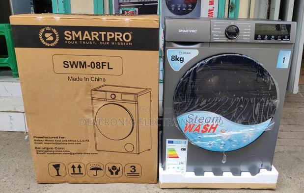 *Smartpro Washing Machine Frontload 8kg