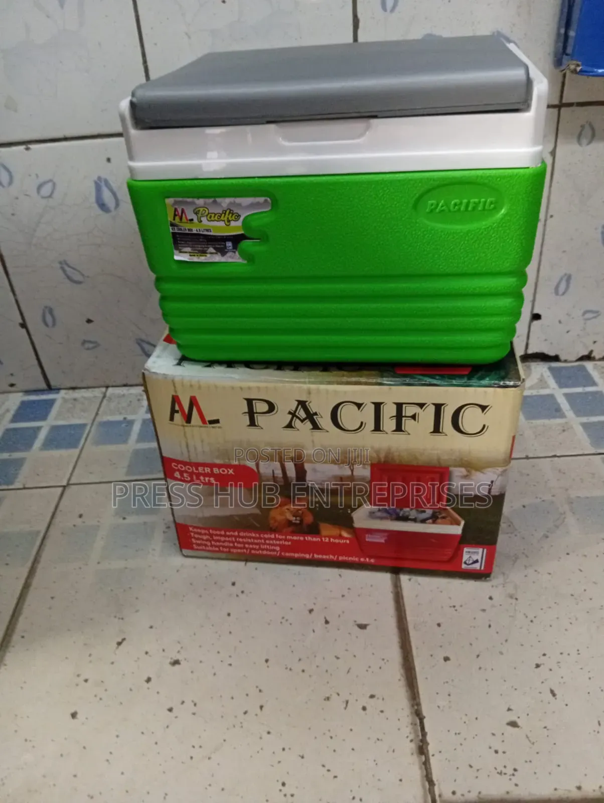 M-Pacific 4.5l Portable Cooler Box – Green