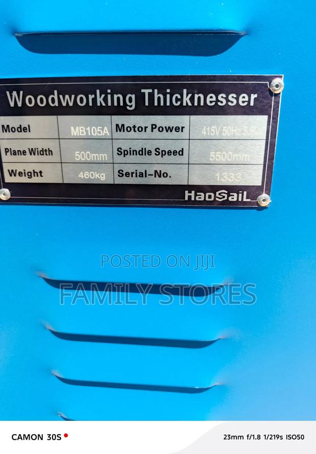 Industrial Wood Thickness Planer Machine 5.5kw Mb105a - thumbnail 5
