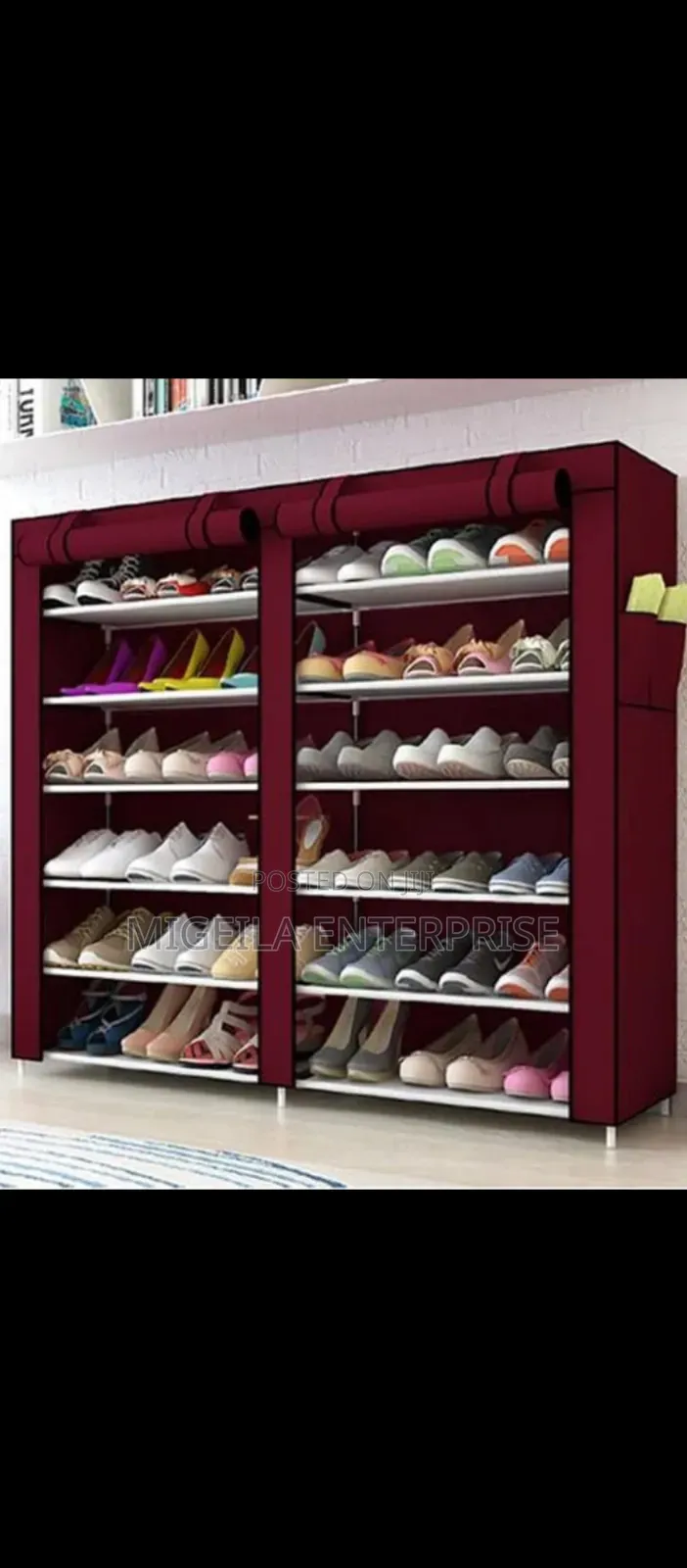 Double Column Shoes Rack