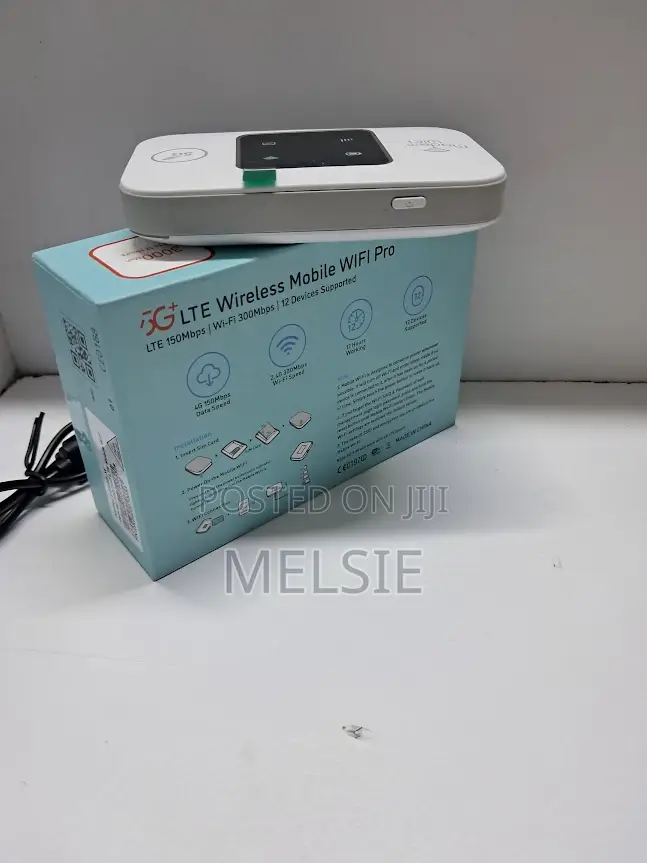Compact Mobile Wifi Router With LCD Display