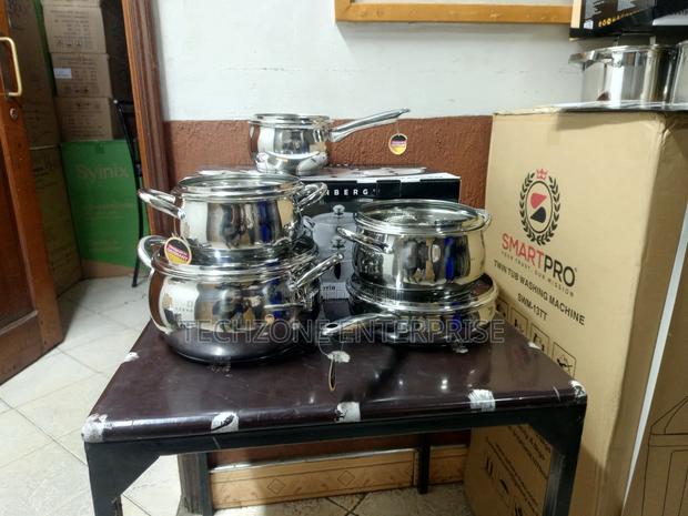 10 Pieces Edenburg (Eb-2421) Stainless Steel Cookware Set 