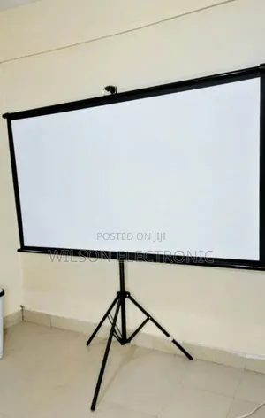 Projector Screen Display. 75" Inch