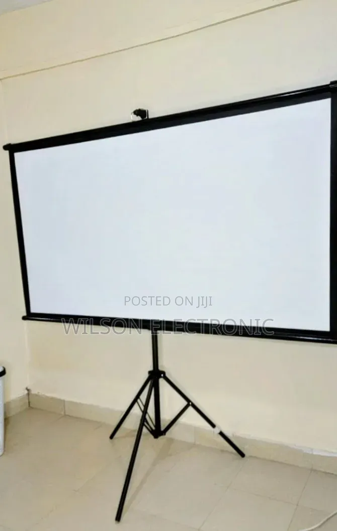 Projector Screen Display. 75" Inch