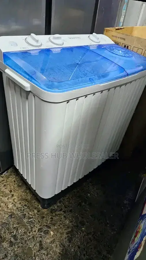 Smartpro 13kg Semi-Automatic Top Load Wash and Spin Washing Machine