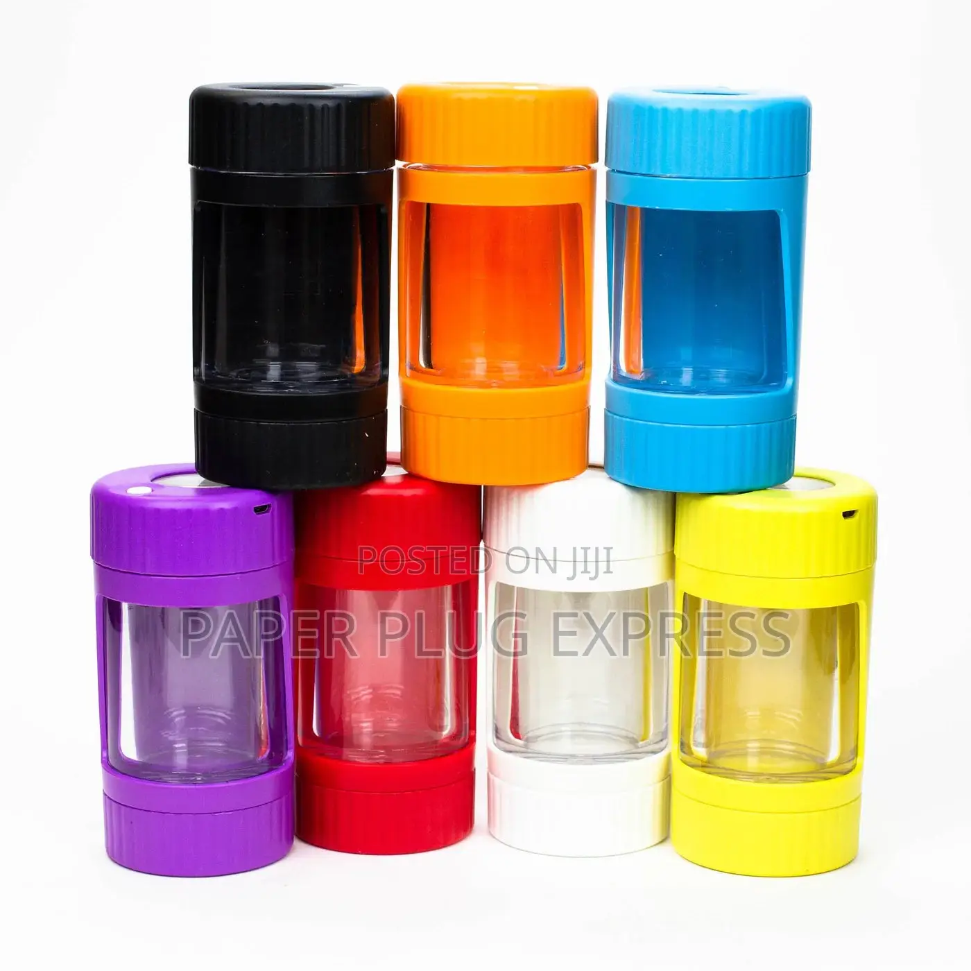 Cookies 4-in-1 Led Utility Jar With Grinder