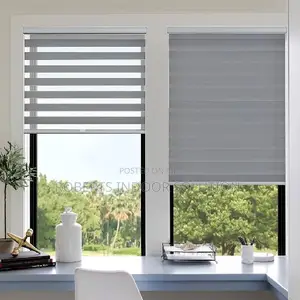 Zebra Blind Style for Total Room Ambiance.