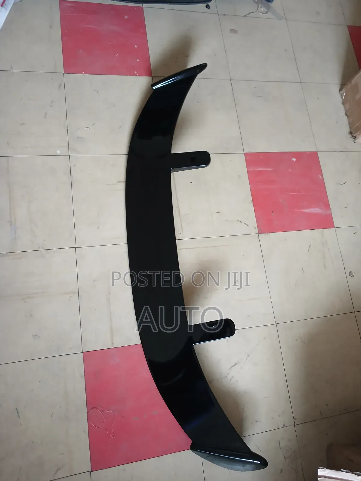 Universal Gloss Black Rear Trunk Spoiler – Sporty Car Boot Lip Spoiler