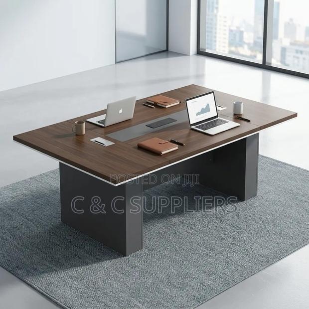 8 Seater Office Boardroom Table - thumbnail 2