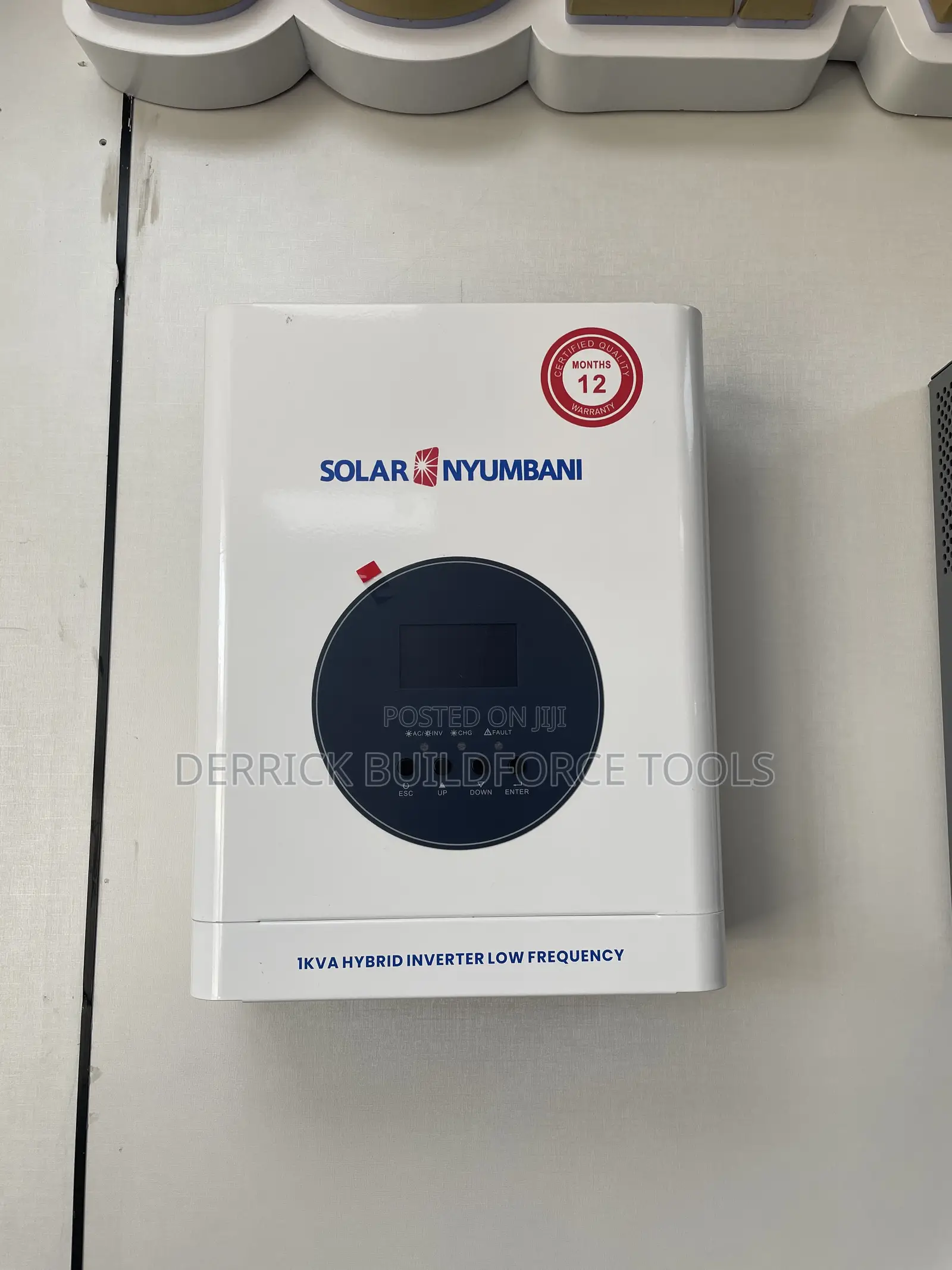 Solar Nyumbani 1kva 12v Low Frequency Hybrid Inverter