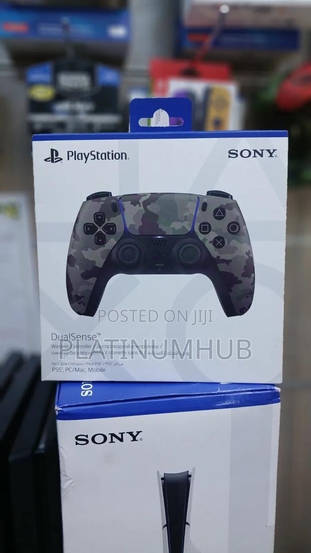 Green Camouflage Combat Ps5 Game Controller Brand New