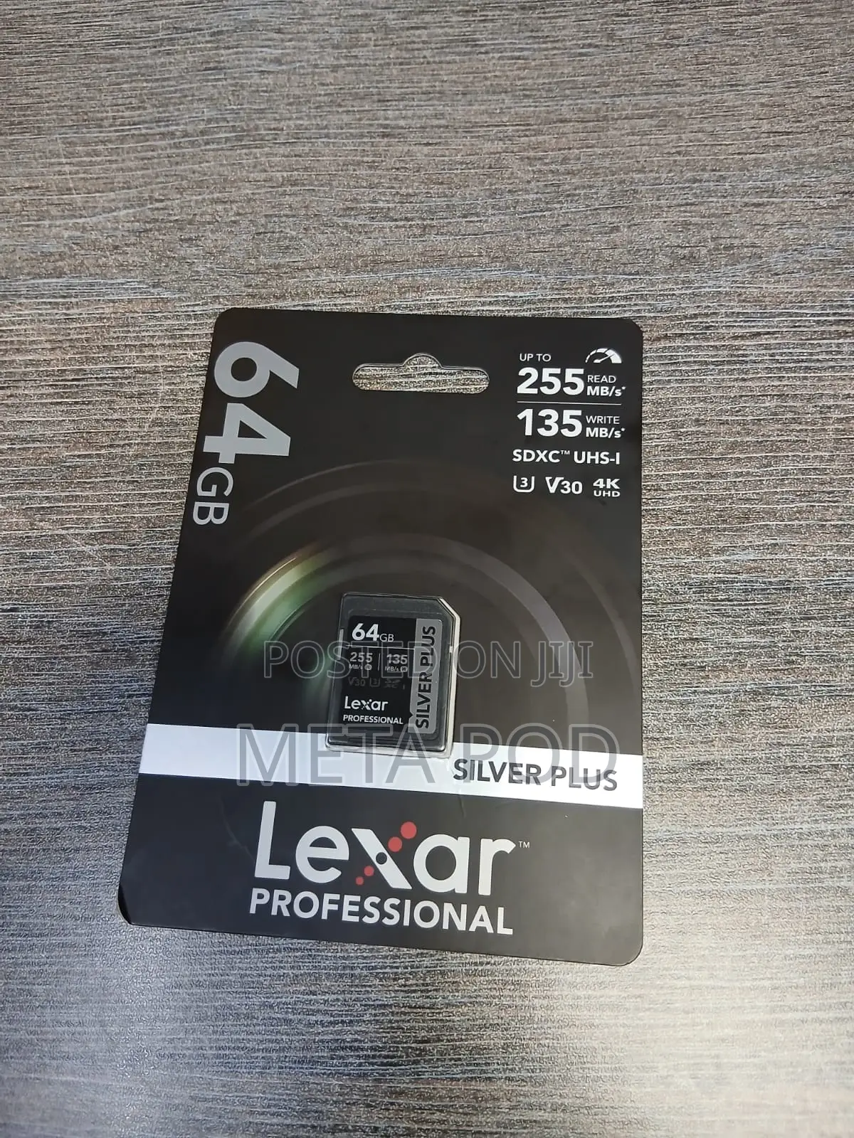 Lexar 64gb Professional Silver Plus Uhs-I SDXC Memory Card