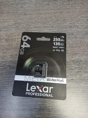 Lexar 64gb Professional Silver Plus Uhs-I SDXC Memory Card