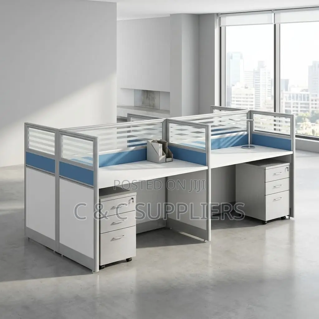 4-Seater Office Workstation