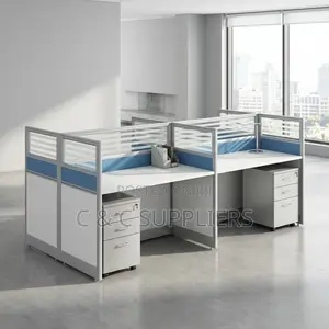 4-Seater Office Workstation