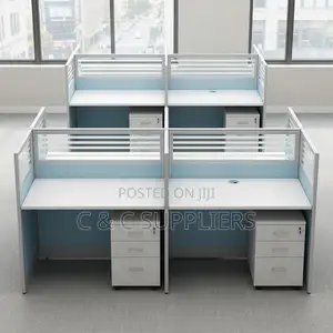 4-Seater Office Workstation