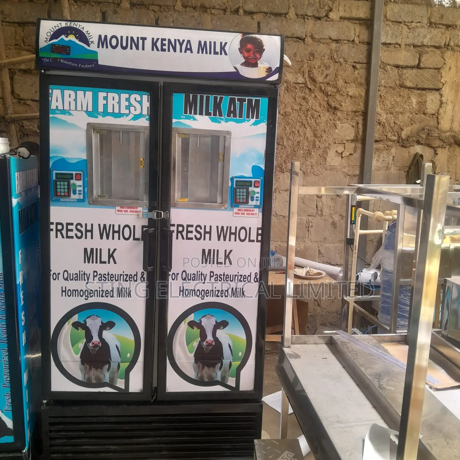 400 Liters Milk Atm