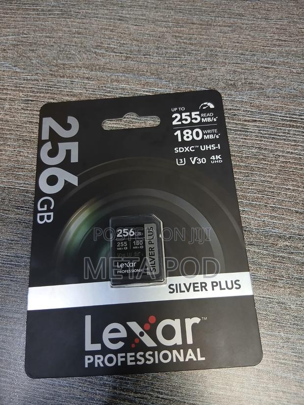 Lexar 256gb Professional Silver Plus Uhs-I SDXC Memory Card
