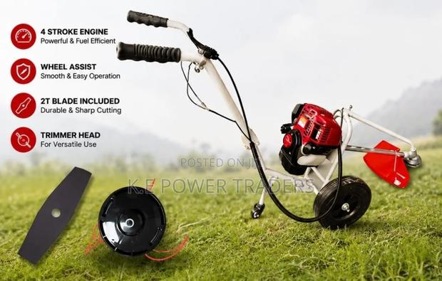 4 Stroke Brush Cutter With Wheels - main view