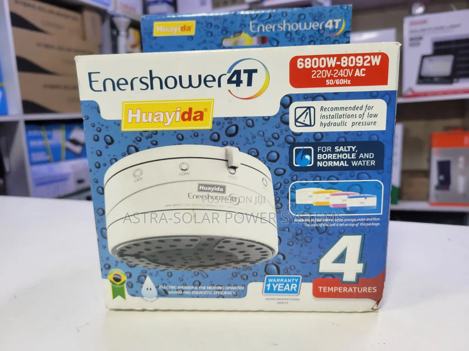 Enershower 4t Shower Head