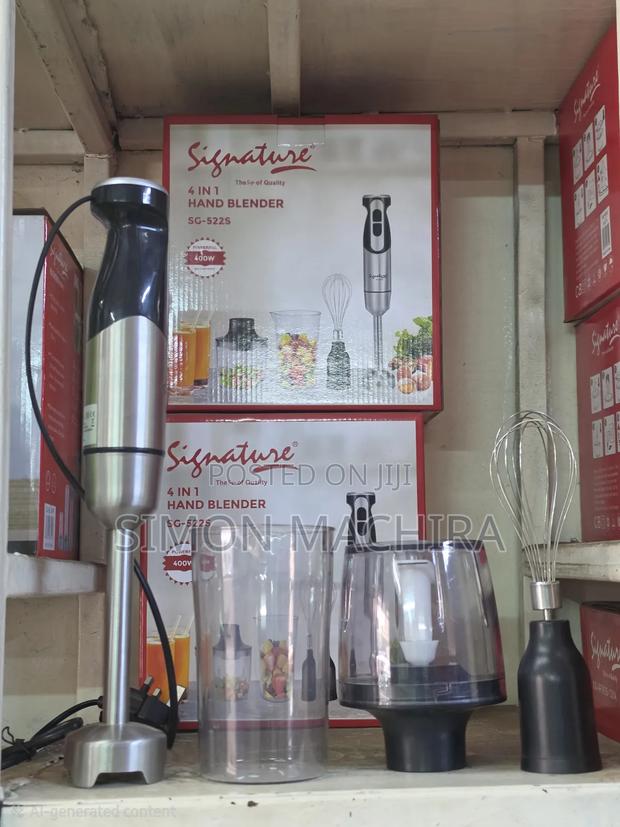 4 in 1 Signature Hand Blender Heavy Duty