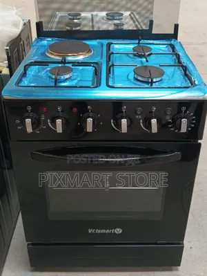 Volsmart 50x55 Cooker With 3 Gas Burners 1 Electric Plate