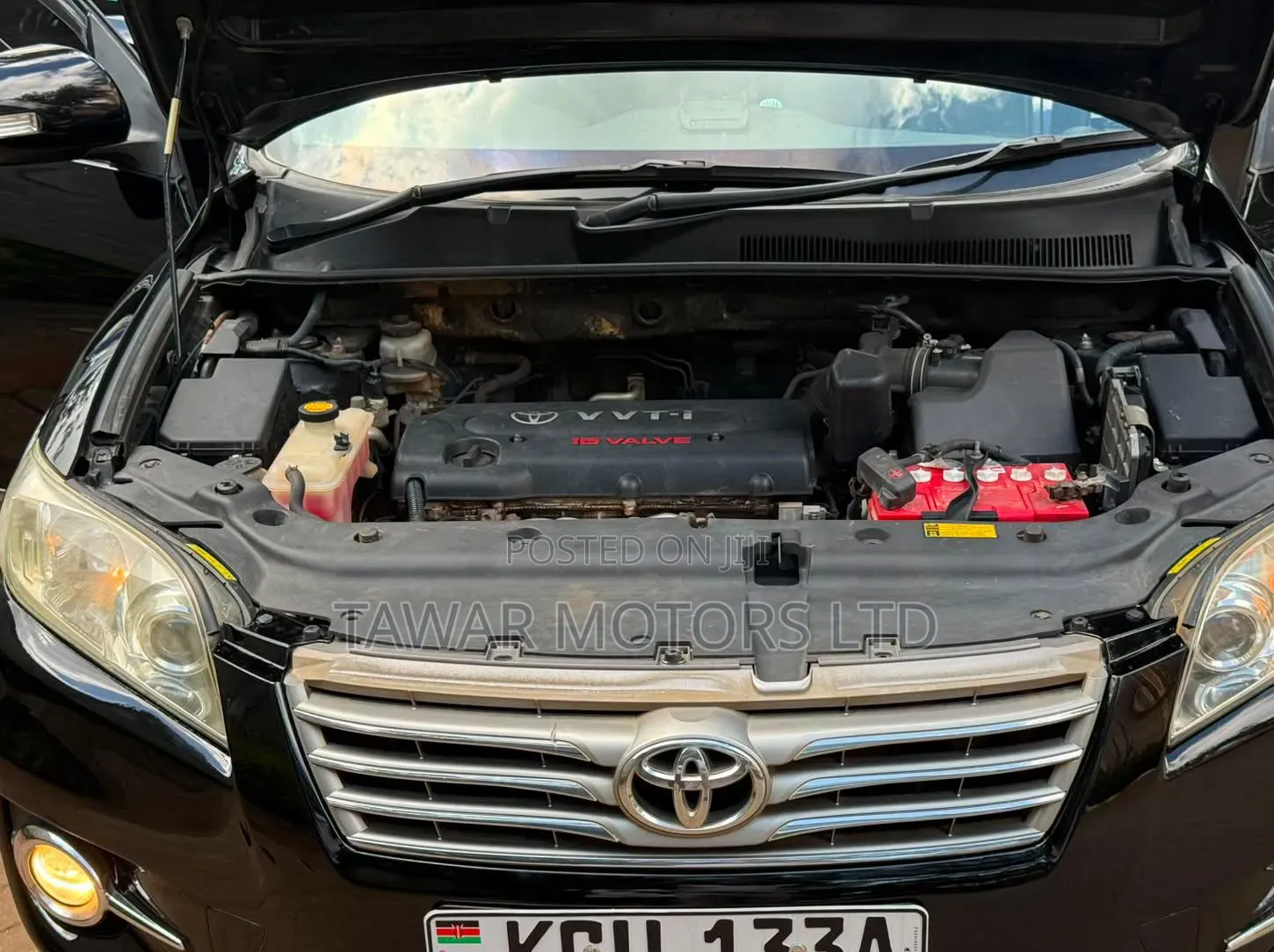 Toyota Vanguard 2012 Black