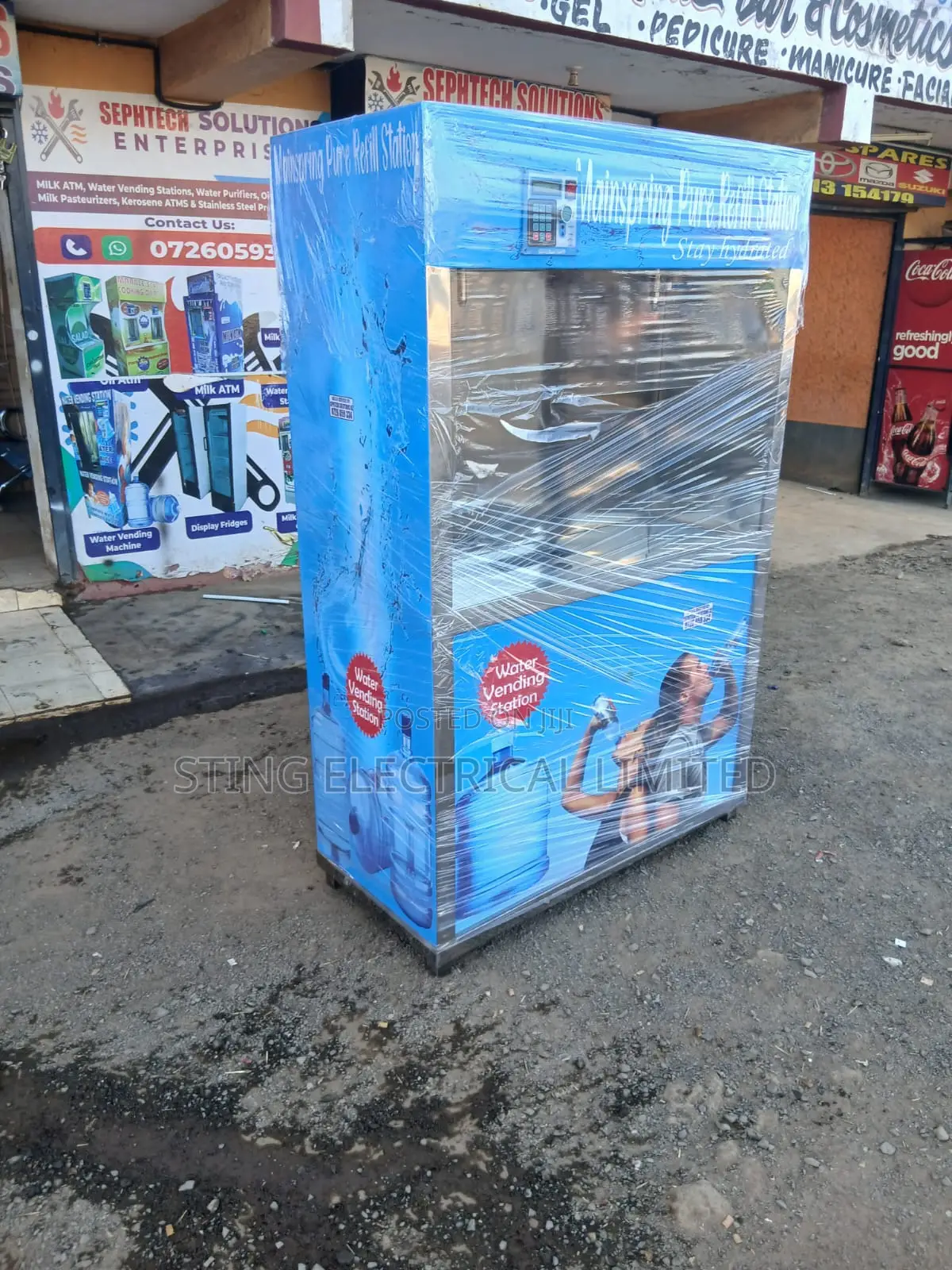 Single-Tap Water Vending Atm