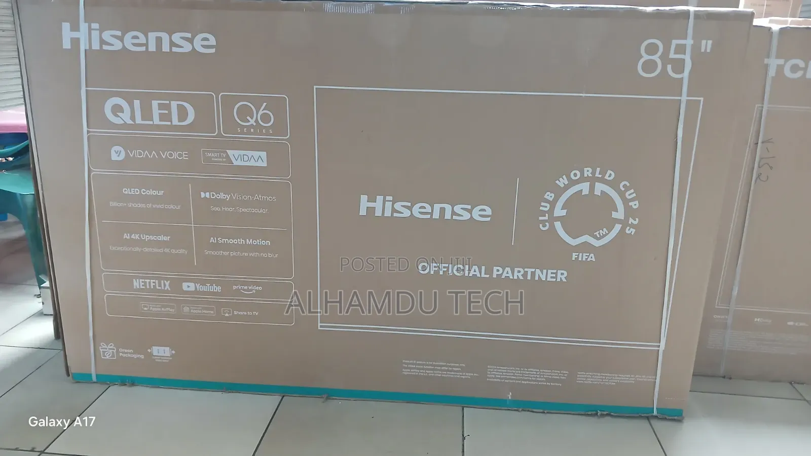 Hisense 85" Qled Uhd