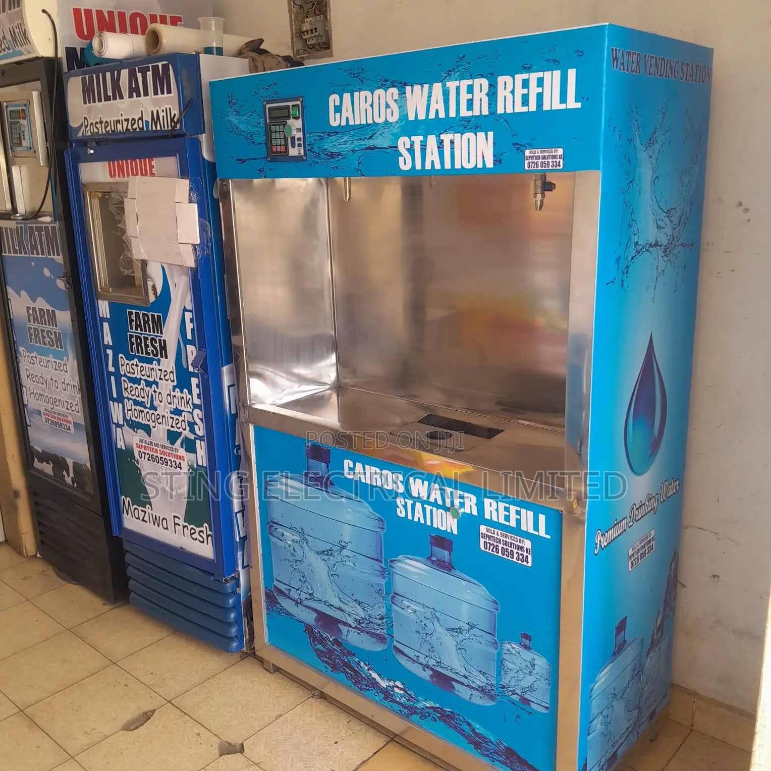 Double-Tap Water Vending Atm